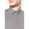 Polo jersey manches longues femme