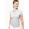 Polo jersey manches courtes femme