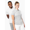 Polo jersey manches courtes femme