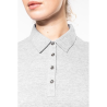 Polo jersey manches courtes femme