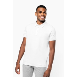 Polo jersey manches courtes homme