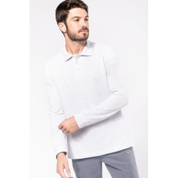 Polo manches longues homme