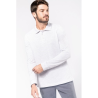 Polo manches longues homme