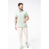 Polos coton piqué bio manches courtes homme