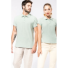 Polos coton piqué bio manches courtes homme