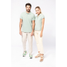 Polos coton piqué bio manches courtes homme