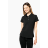 Polo Supima® manches courtes femme