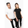 Polo Supima® manches courtes femme