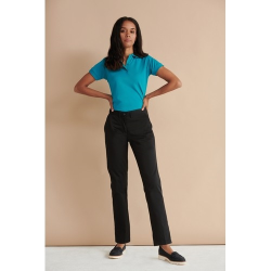 Pantalon chino femme 65/35