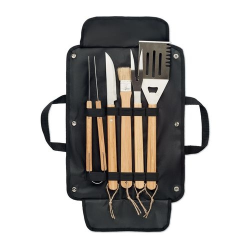 5 outils BBQ dans une pochette ALLIER