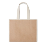 Sac shopping en toile et jute CAMPO DE GELI