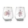 Set de 2 verres de Noël NOEL