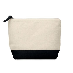 Trousse en coton bicolore KLEUREN