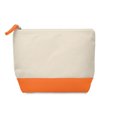 Trousse en coton bicolore KLEUREN