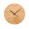 Horloge murale en bambou ESFERE