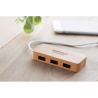 Hub USB 3 ports Bambou VINA