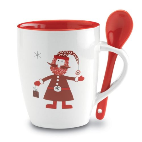 Mug avec petite cuillère 250ml CLAUS