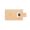 USB 16GB boitier bambou CREDITCARD PLUS