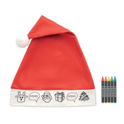 Bonnet de Père Noël enfant BONO PAINT