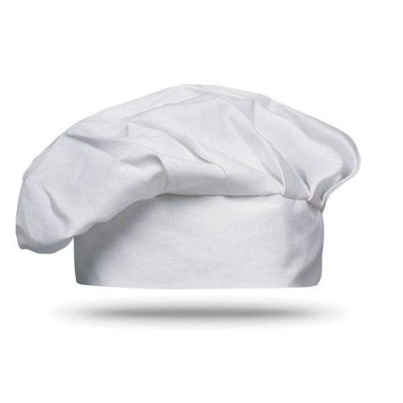 Toque de chef en coton 130g/m2 CHEF