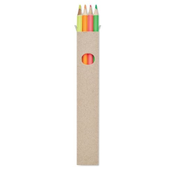 4 crayons surligneurs dans une BOWY