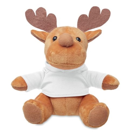 Renne en peluche avec capuche RUDOLPH