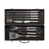 Set de 12 pcs pour barbecue en coffret aluminium