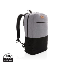 Sac à dos ordinateur 15,6" avec USB et anti RFID