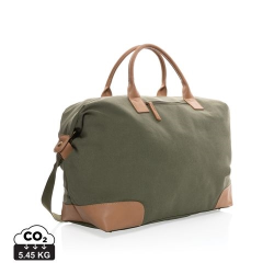 Sac weekend Impact AWARE™ en toile 16oz recyclée