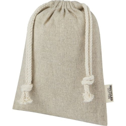 Petit sac cadeau Pheebs en coton recyclé GRS 150 g/m² de 0,5 L