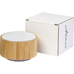 Haut-parleur Bluetooth® en bambou Cosmos