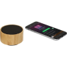 Haut-parleur Bluetooth® en bambou Cosmos