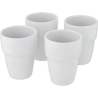 Coffret cadeau Staki de 4 mugs empilables 280 ml