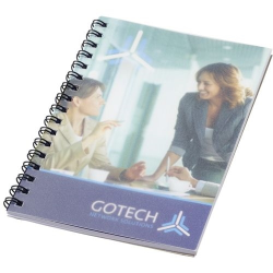 Cahier Desk-Mate® A6 à spirales avec couverture polypropylène