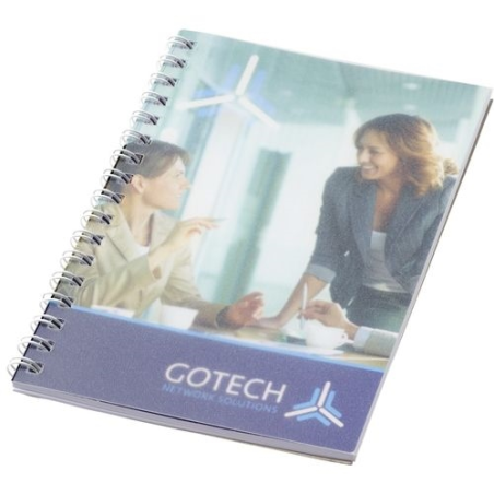 Cahier Desk-Mate® A6 à spirales avec couverture polypropylène