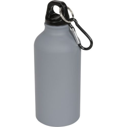 Bouteille sport mat 400ml avec mousqueton Oregon