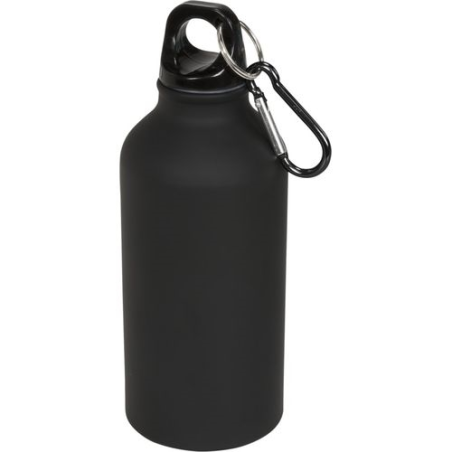 Bouteille sport mat 400ml avec mousqueton Oregon