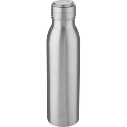 Bouteille de sport Harper 700 ml en acier inoxydable avec boucle métallique