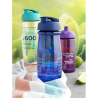 Bouteille de sport H2O Active® Pulse 600ml avec couvercle à clapet