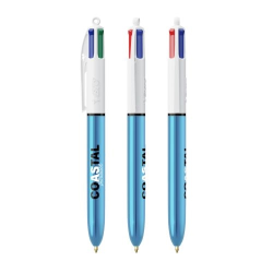 BIC® 4 Couleurs Shine bille