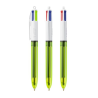 BIC® 4 Couleurs Fluo Bille