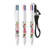 BIC® 4 Couleurs® bille + Lanyard