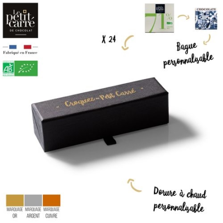 Coffret Délicatesse avec bagues personnalisables