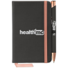 Carnet de Notes Miller Softy Rose Gold & Stylo Tres-Chic Coffret cadeau