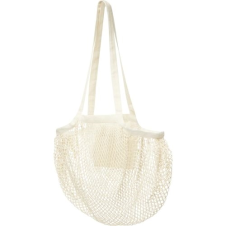 Sac shopping Pune en coton maille filet bio GOTS 100 g/m2 6L