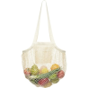 Sac shopping Pune en coton maille filet bio GOTS 100 g/m2 6L