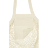 Sac shopping Pune en coton maille filet bio GOTS 100 g/m2 6L