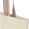 Sac shopping Rainbow de 5 l en coton recyclé 180 g/m²