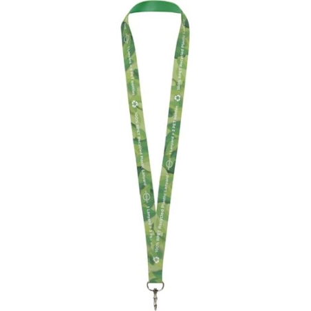 Lanyard Lana en PET recyclé sublimation