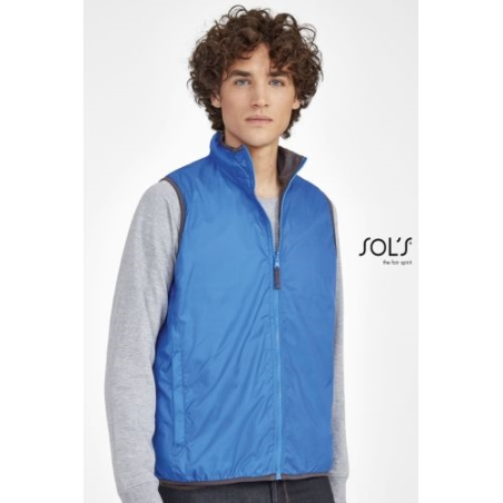 WINNER BODYWARMER UNISEXE RÉVERSIBLE CONTRASTÉ